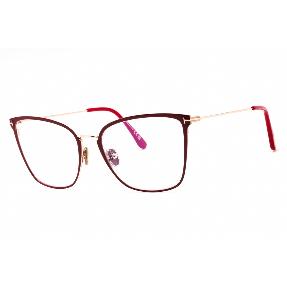 Tom Ford FT5839 Eyeglasses Fuxia Metal Cat-Eye